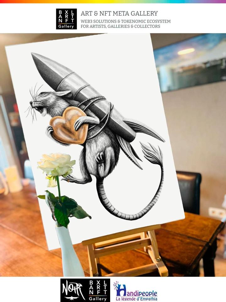 NOIR ARTIST LIVE PAINTING