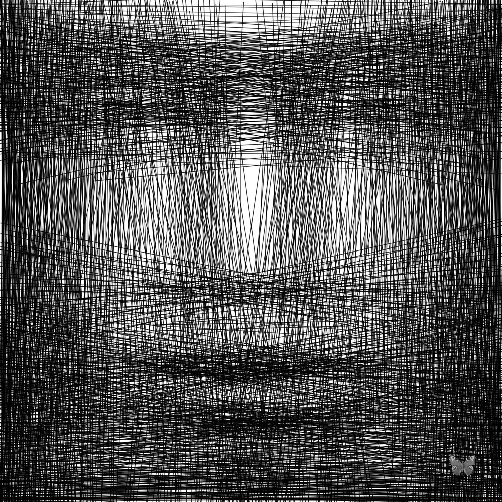 Ethnic Out of Lines 6 (80x80cm)