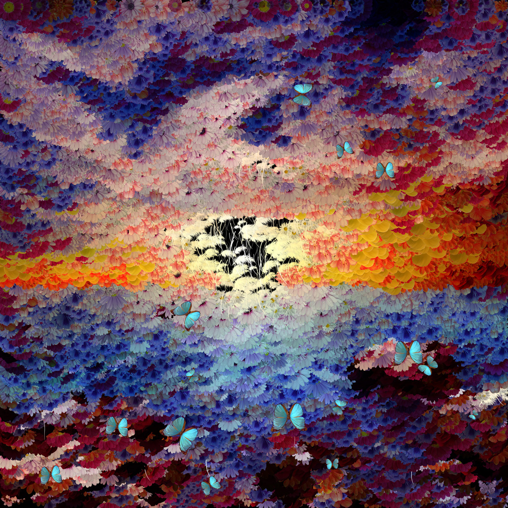 La Traversée (80x80cm)