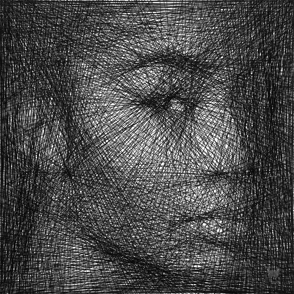 Regard Out Of Lines 1 (80x80cm)