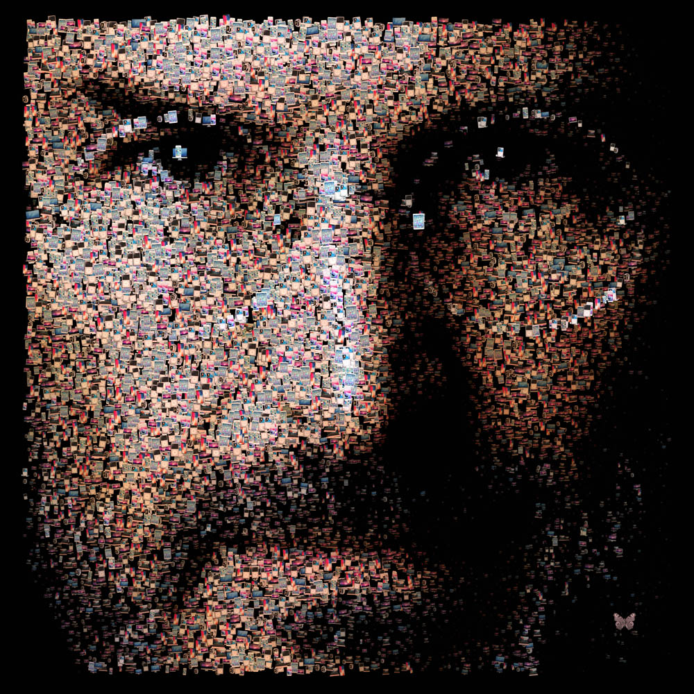 Steve Jobs (80x80cm)
