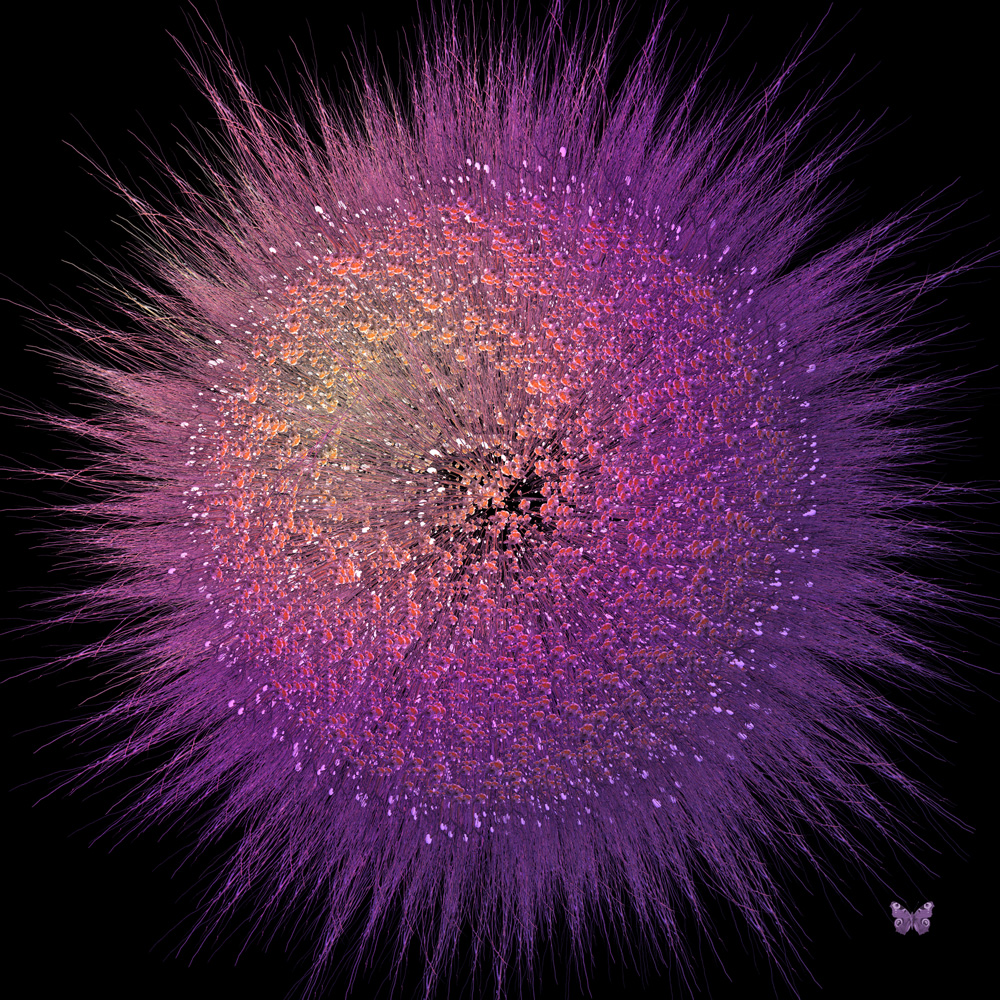 Supernovae (80x80cm)